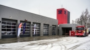 ​Hasiči Správy železnic v Chebu mají novou základnu s kolejí k trénování zásahů