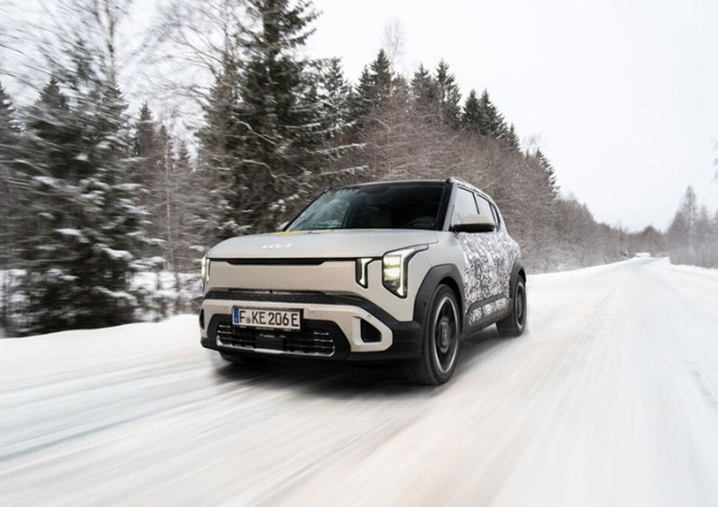 ​Prototyp Kia EV2 se osvědčil v arktickém mrazu, v testu El Prix ujel 310,6 km