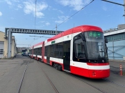 ​Do Brna dorazila první z patnácti nových tramvají Škoda ForCity Smart 45T