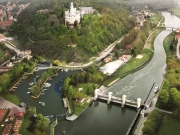 V Hluboké nad Vltavou se otevřel nový přístav pro rekreační plavbu
