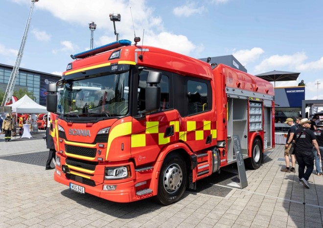 ​Scania vystavuje na veletrhu Interschutz 2026 novinky pro hasiče, letištní i ostatní záchranáře