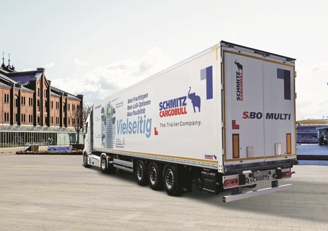 ​Nový návěs Schmitz Cargobull S.BO MULTI pro měnící se dopravní požadavky