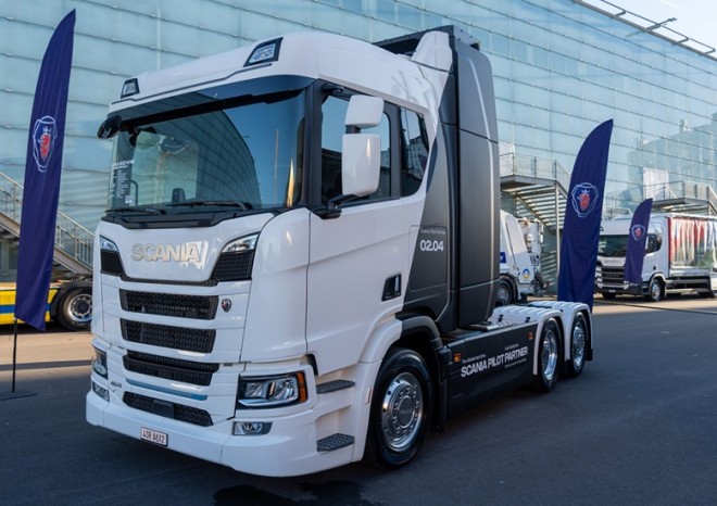 ​Scania testuje se zákazníky v rámci iniciativy Pilot Partner elektrifikaci s vodíkovým řešením